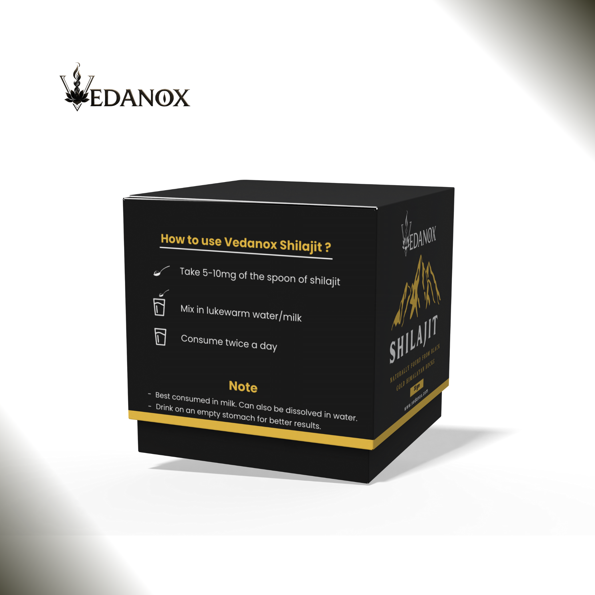 Vedanox Himalayan Shilajit Resin 50gm